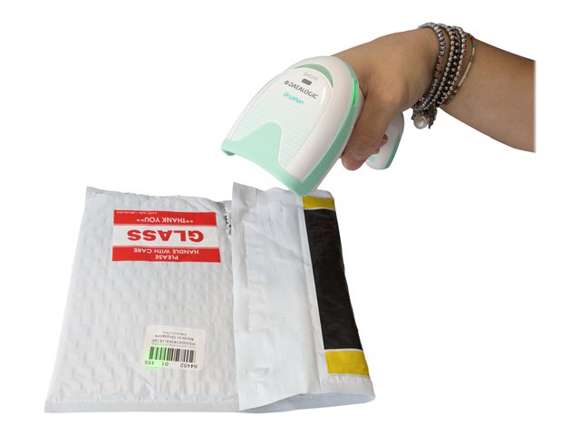 Gryphon GD4520 Handheld Barcode ScannerKit - Scanner / USB Cable - Cable Connectivity - 1D - 2D - Imager - White
