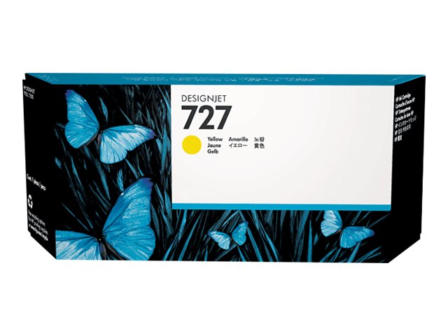 HP 727 - 300 ml - high capacity - yellow - original - DesignJet - ink cartridge - for DesignJet T1500, T1530, T2500, T2530, T920, T930