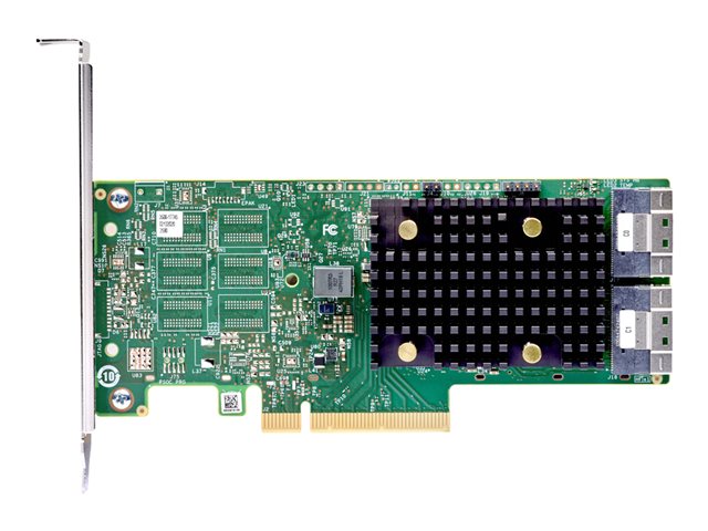 Lenovo ThinkSystem 440-16i - Storage controller - 16 Channel - SATA 6Gb/s / SAS 12Gb/s - low profile - PCIe 4.0 x8 - for ThinkSystem SR630 V2, SR63X, SR645, SR650 V2, SR65X, SR665, SR850, SR850 V2, SR860 V2