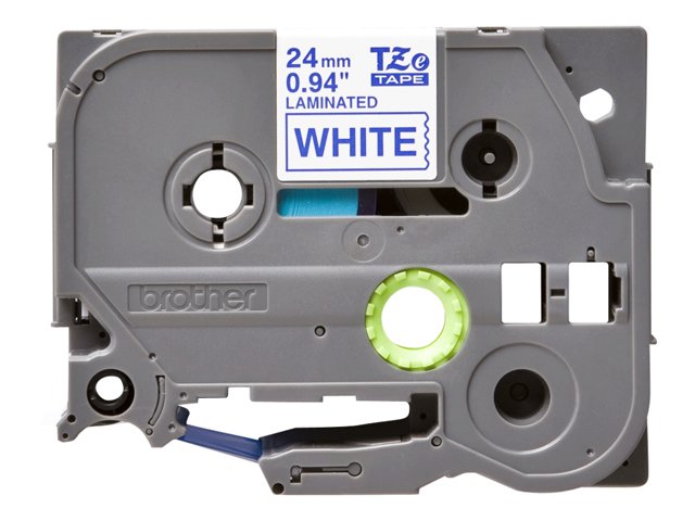 Brother TZe-253 - Blue on white - Roll (2.4 cm x 8 m) 1 cassette(s) laminated tape - for Brother PT-D600, P750, P950, P-Touch PT-D800, E550, P900, P950, P-Touch Cube Pro PT-P910