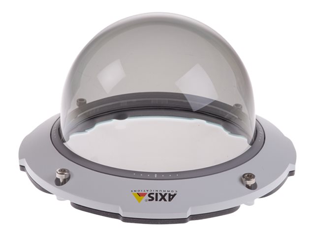 AXIS TQ6810 - Camera dome - hard-coated - outdoor - smoked - for AXIS Q6074-E 50 Hz, Q6074-E 60 Hz, Q6075-E 50 Hz, Q6075-E 60 Hz, Q60 Series