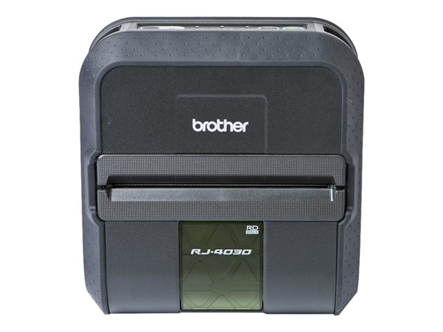 Brother RuggedJet RJ-4030 - Label printer - direct thermal - Roll (11.8 cm) - 203 dpi - up to 127 mm/sec - USB, serial, Bluetooth