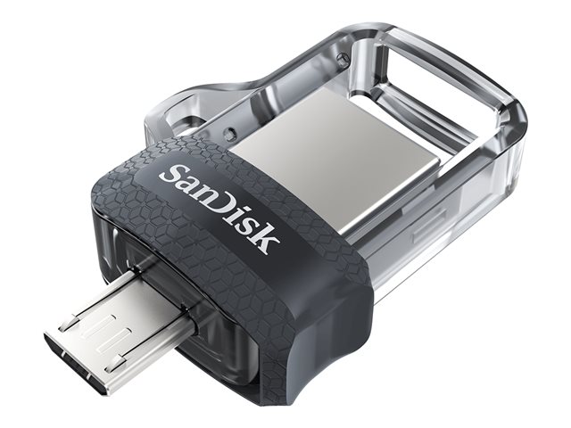 SanDisk Ultra Dual - USB flash drive - 128 GB - USB 3.0 / micro USB