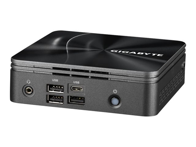 Gigabyte BRIX GB-BRR3-4300 (rev. 1.0) - Barebone - Ultra Compact PC Kit 1 x Ryzen 3 4300U / up to 3.7 GHz - RAM 0 GB - Radeon Graphics - Gigabit Ethernet, 2.5 Gigabit Ethernet