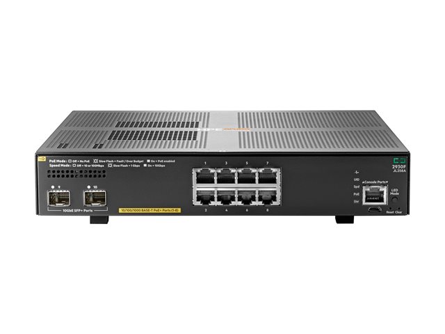 Aruba 2930F 8G PoE+ 2SFP+ Swch
