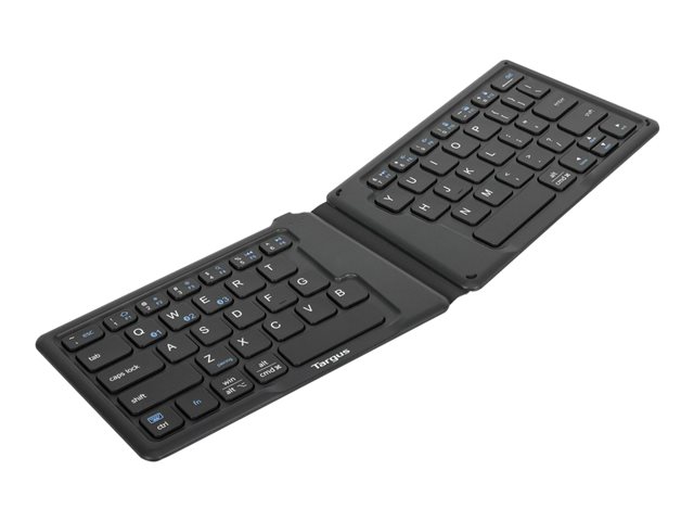 ANTIMICROBIAL ULTRA-COMPACT FOLDING ERGONOMIC BLUETOOTH(R) KEYBOARD (UK)