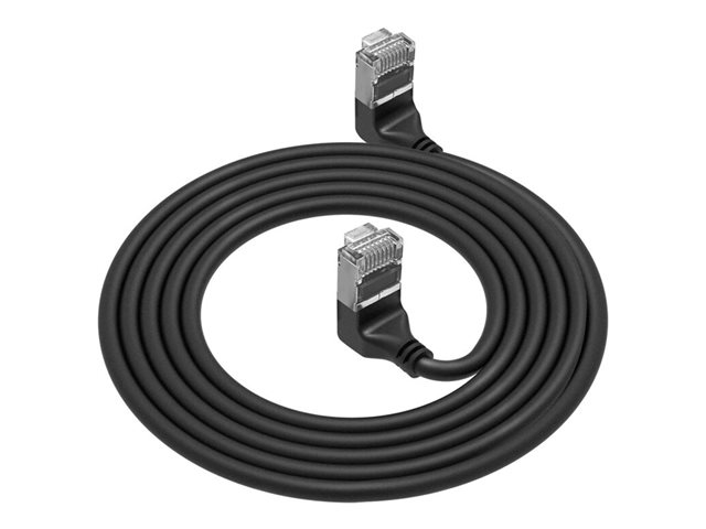 CAT6A UFTP SL U/U-ANG BK 5.00M. 1 stk