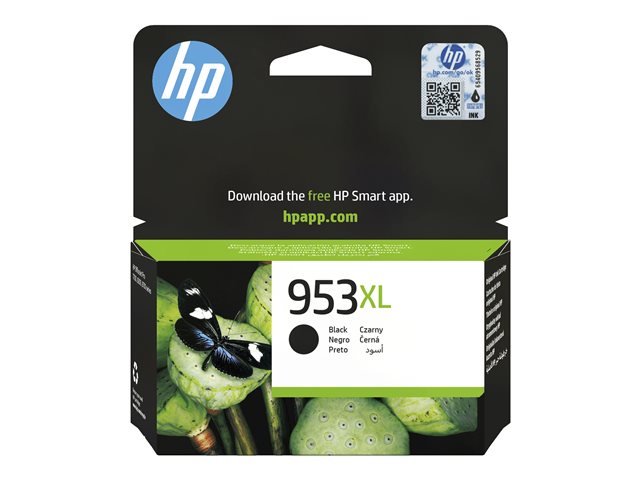 HP 953XL - 42.5 ml - High Yield - black - original - blister - ink cartridge - for Officejet Pro 77XX, 82XX, 87XX