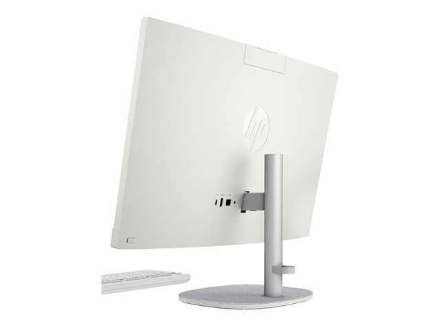 HP 24-cr1014nb - All-in-one Core Ultra 5 125H / up to 4.5 GHz - RAM 16 GB - SSD 512 GB - NVMe - Intel Arc Graphics - Gigabit Ethernet, IEEE 802.11ax (Wi-Fi 6), Bluetooth 5.3 - Win 11 Home - monitor: LED 23.8\" 1920 x 1080 (Full HD) - shell white, textured finish