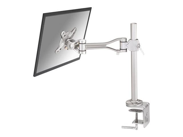 Neomounts FPMA-D1020 - Mounting kit - full-motion - for LCD display - silver - screen size: 10\"-30\" - clamp mountable, desk-mountable