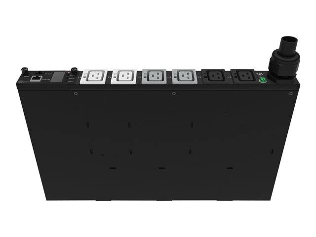 HPE G2 Metered Modular Horizontal - Power distribution unit (rack-mountable) - AC 208 V - 8300 VA - 1-phase - input: CS8265C - output connectors: 6 (IEC 60320 C19) - 1U - 30.48 cm cord - Japan, North America - for Synergy 12000 Frame