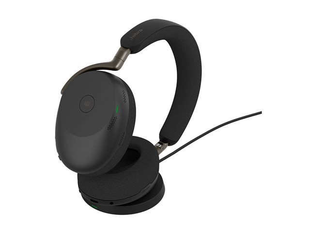 Jabra Evolve3 85 MS, Link390a, Black,WLC Chrg