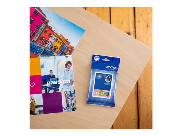 Brother LC527XLBK - High Yield - black - original - pillow pack - ink cartridge - for Brother MFC-J4350DW, MFC-J4550DW