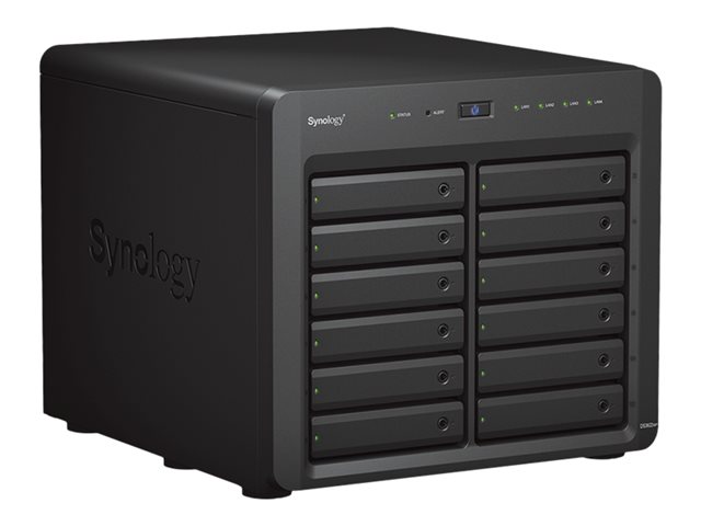 Synology Disk Station DS3622XS+ - NAS server - 12 bays - SATA 6Gb/s - RAID RAID 0, 1, 5, 6, 10, JBOD, RAID F1 - RAM 16 GB - Gigabit Ethernet / 10 Gigabit Ethernet - iSCSI support