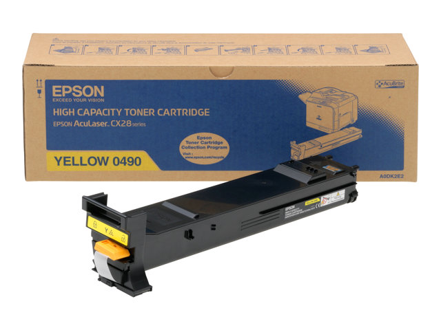 Epson - Yellow - original - toner cartridge - for AcuLaser CX28DN, CX28DNC, CX28DTN, CX28DTNC