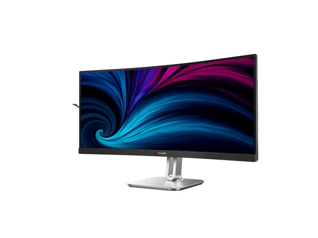 Philips 34B2U5600C - 5000 Series - LED monitor - curved - USB - 34\" - 3440 x 1440 WQHD @ 120 Hz - VA - 300 cd/m² - 4000:1 - 4 ms - 2xHDMI, DisplayPort, USB-C - speakers - charcoal