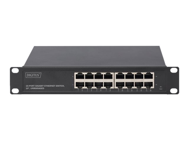 Gigabit Ethernet Switch 16-port 10 inch