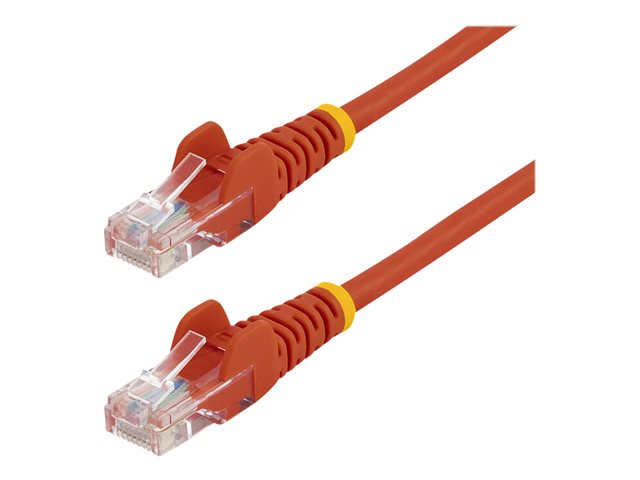 StarTech.com 5m Red Cat5e / Cat 5 Snagless Ethernet Patch Cable 5 m - Network cable - RJ-45 (M) to RJ-45 (M) - 5 m - UTP - CAT 5e - snagless, stranded - red