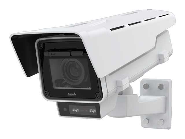 AXIS Q1656-LE - Network surveillance camera - box - outdoor - weatherproof - colour (Day&Night) - 4 MP - 2688 x 1512 - CS-mount - motorized - audio - GbE - H.264B, H.264H, H.264M, H.265, MJPEG, MPEG-4 AVC, MPEG-4 Part 10, HEVC, MPEG-H Part 2 - DC 10 - 28 V / PoE Plus Class 4
