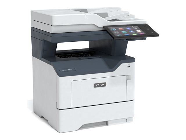 Xerox VersaLink B415V_DN - Multifunction printer - B/W - laser - Legal (216 x 356 mm) (original) - Legal (media) - up to 50 ppm (copying) - up to 50 ppm (printing) - 650 sheets - 33.6 Kbps - Gigabit LAN, USB 2.0, USB host, NFC - Green World Alliance return programme