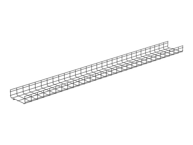 Panduit - Cable basket section - black powder coat