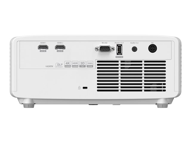 Optoma HZ146X-W - DLP projector - laser - 3D - 3800 lumens - Full HD (1920 x 1080) - 16:9 - 1080p - white