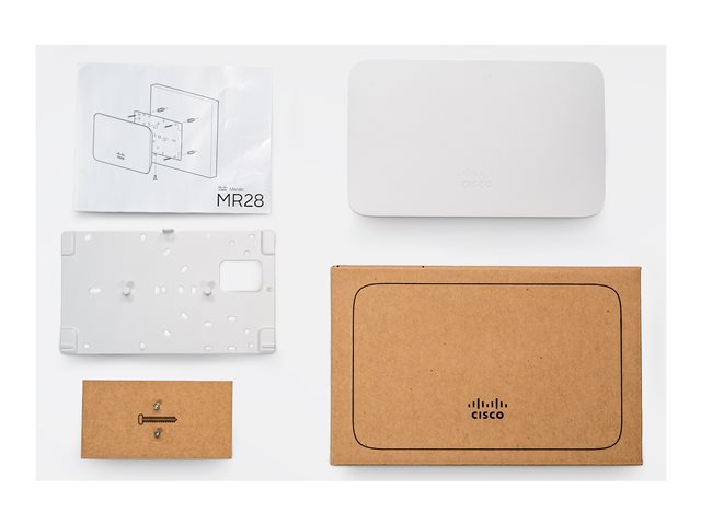 Cisco Meraki MR28 - Radio access point - entry level - Wi-Fi 6 - Bluetooth - 2.4 GHz, 5 GHz - cloud-managed