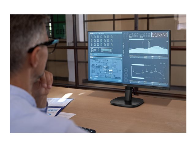 27B2U3601 27\" IPS QHD, 5ms, 2560x1440@120Hz Wid 16/9, USB-C-DP-HDMI-DPOut, 4xUSB 3.2, Brightness 350 cd/m², S Contrastratio 50M:1, Viewing angle 178°/178°, Speakers, Height adjustment, Pivot, Black, Low blue light