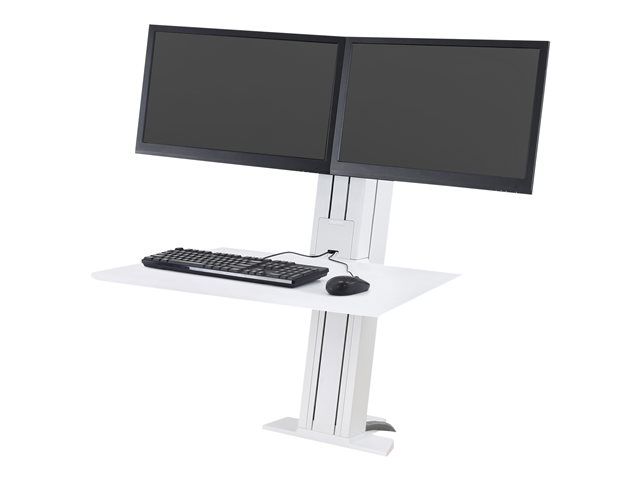 Ergotron WorkFit-SR - Standing desk converter - white