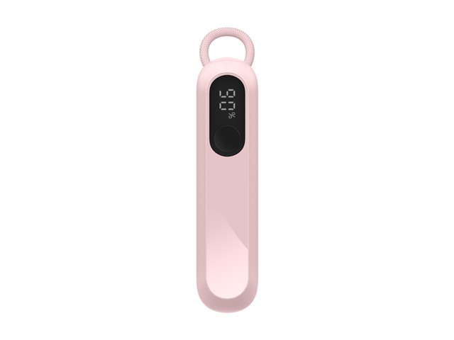 10k PD20W Power Bank with Display, Pink