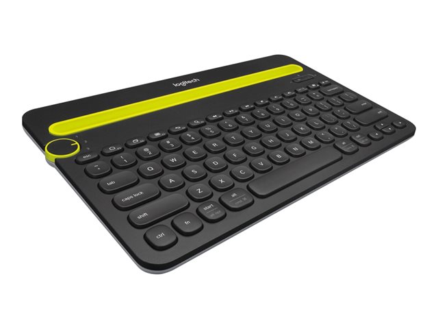 Logitech Multi-Device K480 - Keyboard - Bluetooth - French - black