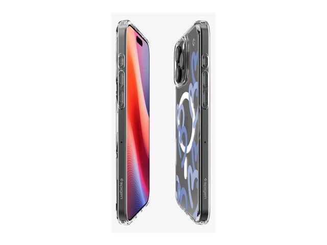 Spigen iPhone 16 Pro Ultra Hybrid MagFit Hearts Denim