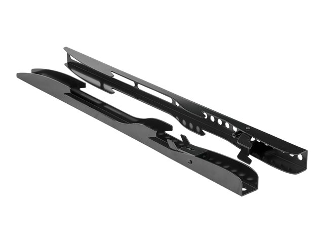 StarTech.com Full Motion TV Wall Mount, Heavy Duty Articulating TV Wall Mount Bracket for 32\" to 75\" (165lb/75kg) VESA Display, Universal Adjustable Tilt/Swivel Flat Screen Arm, Silver - Cable Management (FPWARPS) - Bracket - for TV - plastic, aluminium, steel - black, silver - screen size: 32\"-75\" - wall-mountable