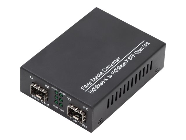 GIGABIT MULTIMODE TO SINGLEMODE MEDIA CONVERTER SFP TO SFP 155MBPS 1.25GBPS 850NM TO 1550NM