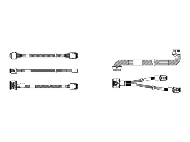 ThinkSystem SR630 V3 4x3.5\" SAS/SATA Backplane Cable Kit