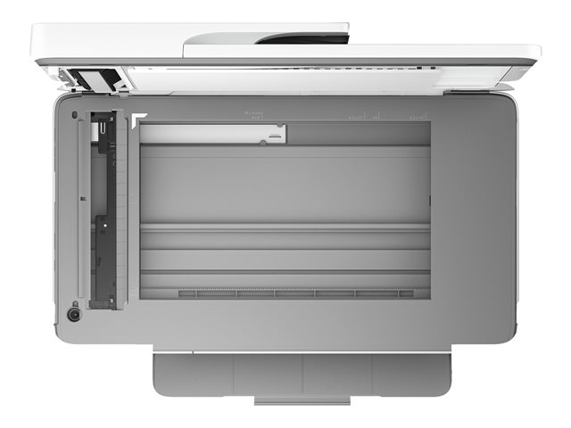 HP Officejet Pro 9720e Wide Format All-in-One - Multifunction printer - colour - ink-jet - A3/Ledger (297 x 432 mm) (original) - A3 (media) - up to 18 ppm (copying) - up to 22 ppm (printing) - 250 sheets - USB 2.0, LAN, Wi-Fi(ac), Bluetooth - cement