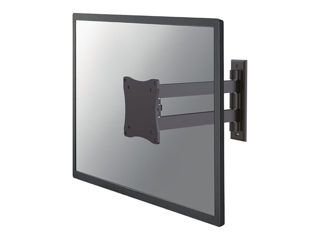 Neomounts FPMA-W820 - Bracket - full-motion - for LCD display - black - screen size: 10\"-27\" - wall-mountable