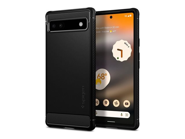 Spigen Pixel 6a Rugged Armor Matte Blk