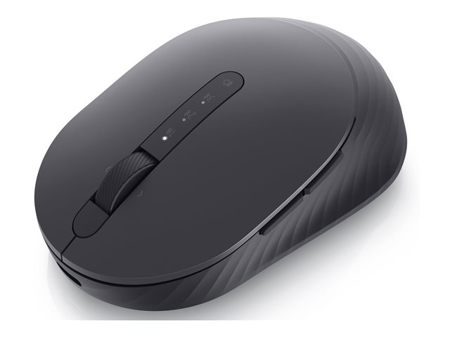 Dell Premier MS7421W - Mouse - optical - 7 buttons - wireless - 2.4 GHz, Bluetooth 5.0 - USB wireless receiver - graphite black - with 3 years NBD Advance Exchange