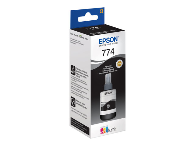 Epson T7741 - 140 ml - black - original - ink refill - for EcoTank ET-16500, ET-3600, ET-4550, ET-4550 Stickers, M200