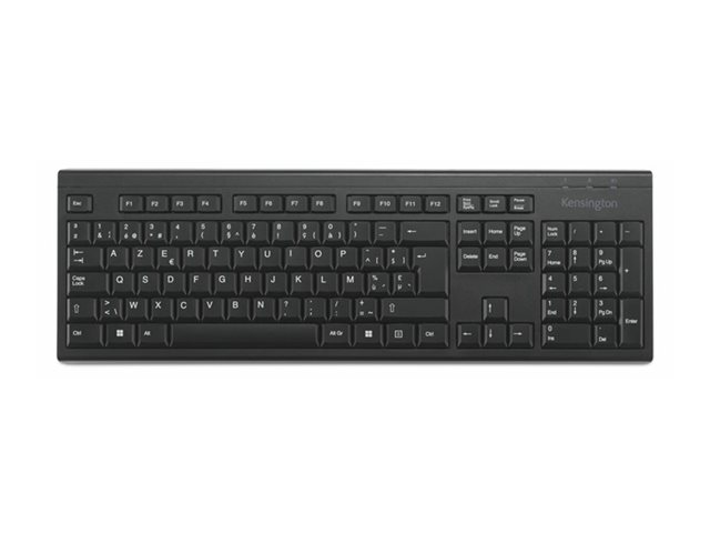 Kensington KB150 EQ - Keyboard - full size - wireless - 2.4 GHz - QWERTY - retail - FSC cardboard