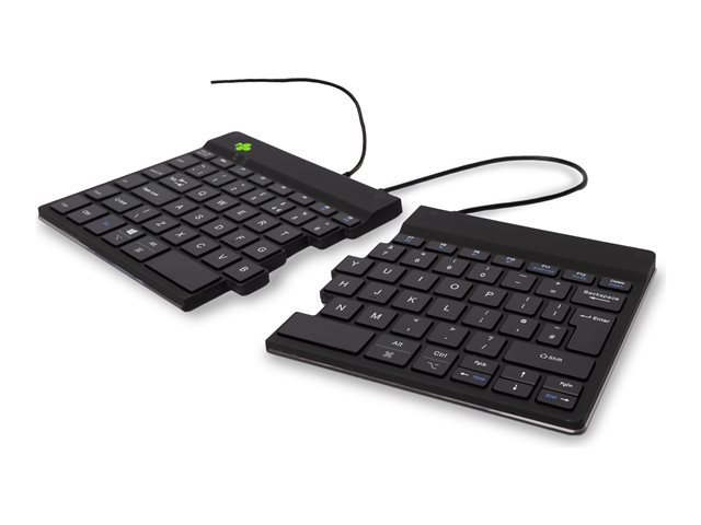 Split Break Keyboard UK black