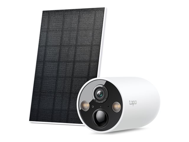 Tapo C425 KIT V1.26 - Network surveillance camera - outdoor - weatherproof - colour (Day&Night) - 4 MP - 2560 x 1440 - 2K - fixed focal - audio - wireless - Wi-Fi - 2.4GHz radio - H.264 - with Tapo A201 solar panel