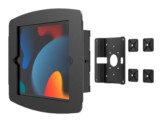 Compulocks iPad Pro 12.9\" (3-6th Gen) Space Enclosure Flex Arm Mount - Mounting kit (desk stand, enclosure, flexible arm mount) - for tablet - lockable - high-grade aluminium - black - screen size: 12.9\" - for Apple 12.9-inch iPad Pro (3rd generation