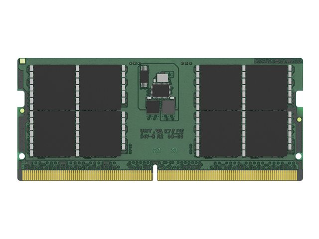 Kingston ValueRAM - DDR5 - module - 48 GB - SO-DIMM 262-pin - 5600 MHz / PC5-44800 - CL46 - 1.1 V - unbuffered - non-ECC
