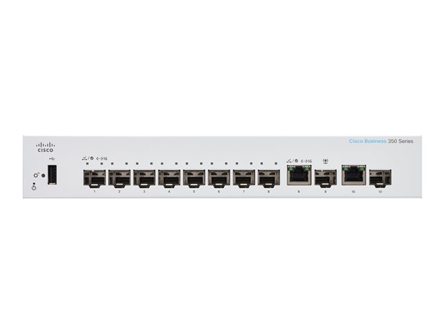 CBS350 Managed 8-port SFP Ext PS 2x1G