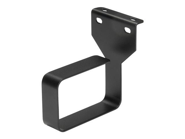StarTech.com 2.4 x 3.9in Vertical Cable Management D Ring - 1.5U Metal D-Ring Hooks - Wire Organizer for 2 or 4-Post Network/Server Racks (CMHOOKMW) - Cable management ring - black - 1U - for P/N: RACK-18U-20-WALL-OA, RACK-21U-20-WALL-OA, RACK-24U-20-WALL-OA, RK3236BKF, RKQMCAB12V2