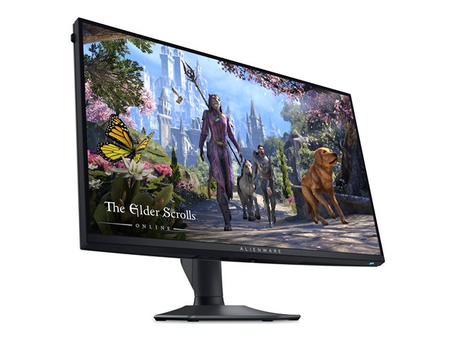 Alienware 27 4K Dual-Resolution Gaming Monitor AW2725QF - LED monitor - gaming - 27\" (26.95\" viewable) - 3840 x 2160 / 1920 x 1080 4K / Full HD (1080p) @ 165 Hz - IPS - 600 cd/m² - 1000:1 - DisplayHDR 600 - 0.5 ms - 2xHDMI, DisplayPort - with 3 years Advanced Exchange Basic Warranty