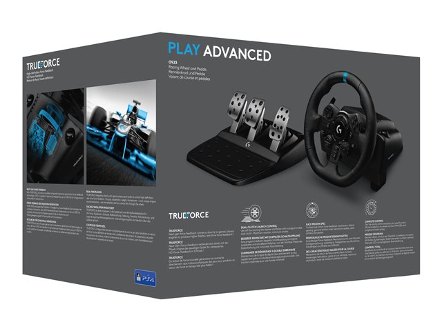G923 RAC.WHEEL A.PEDALS PS4/5A.PC N/A PLUGG EMEA