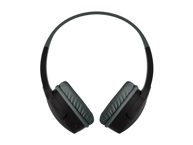 Belkin SoundForm Mini - Headphones with mic - on-ear - Bluetooth - wireless, wired - 3.5 mm jack - black